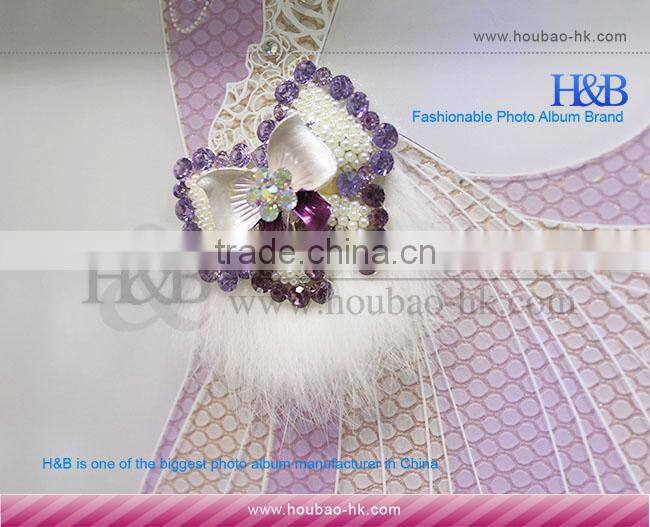 Beautiful Lady Exquisite Albums Flip Up Creative Karizma Albums