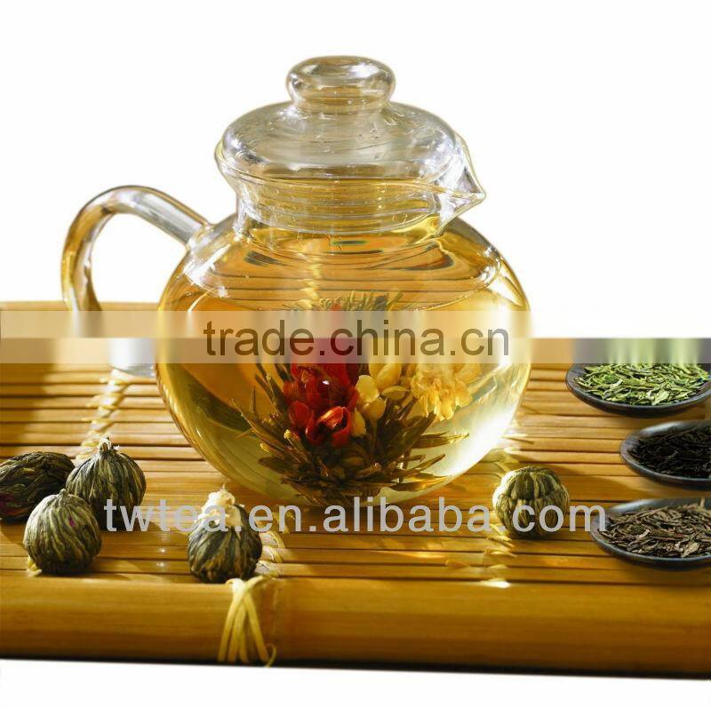 2016 New hand made amaranth and Jasmine flower blooming tea
