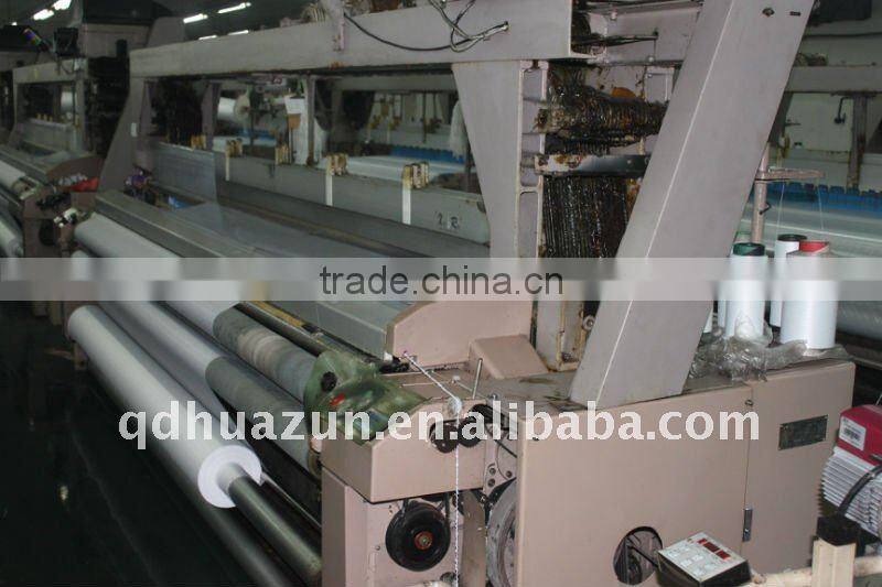 two nozzles water jet loom