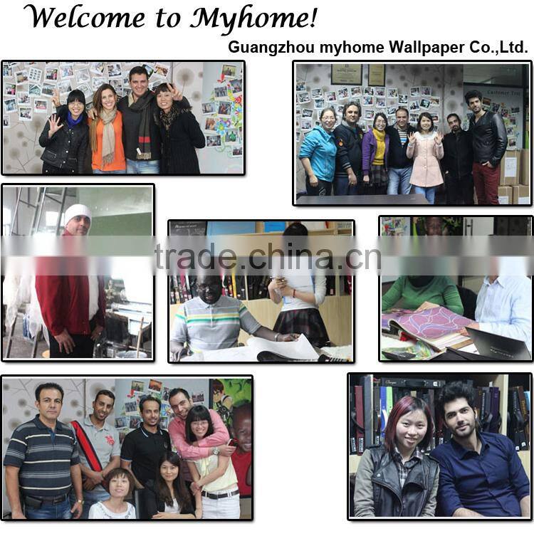 Modern style royal waterproof wallpaper for house