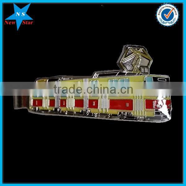 Wholesale multicolor cheap metal tie clips