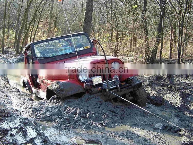 high performance 4x4 parts small mini winch for car 3000lb mini 12v electric winch