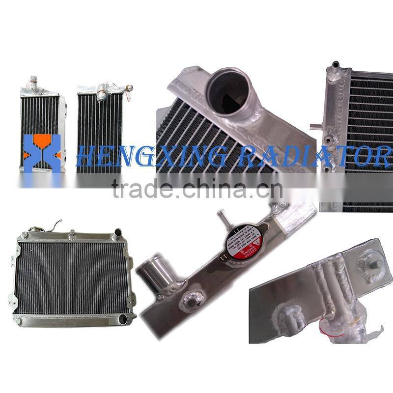 Full aluminum racing radiator for HONDA AMIGO 99-00 , for RODEO 99-02 , for PASSPORT 00-02 AT