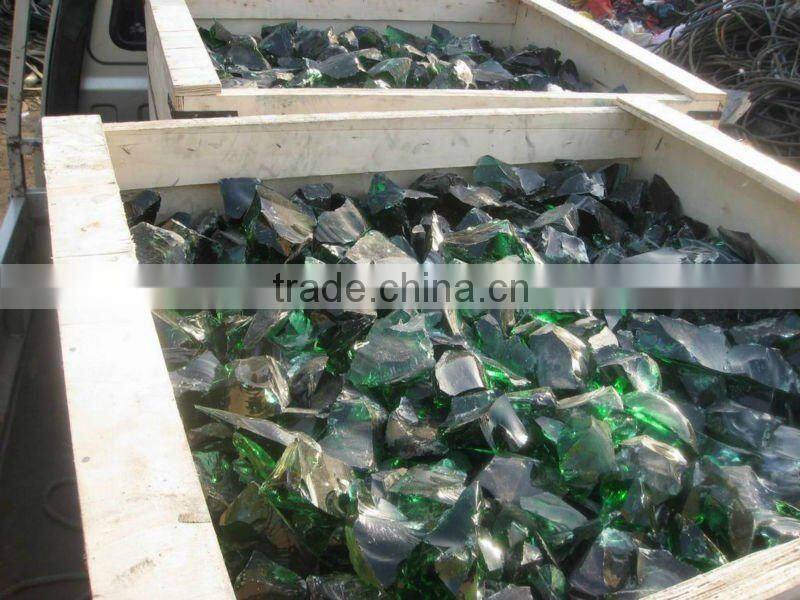 colored garden glass rocks for gabion