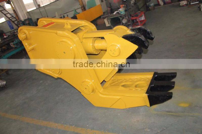 hydraulic concrete crusher pulverizer for excavator