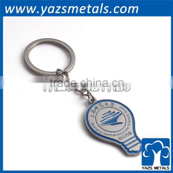 abacus metal 3D gold plating keychain
