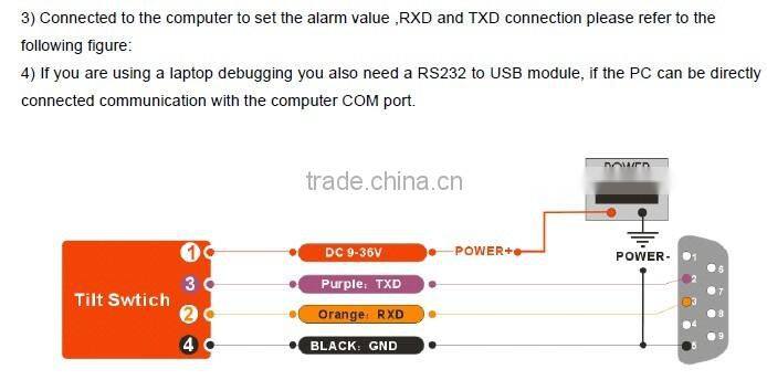 HCA131A Full Temperature High Accuracy Magnetic Switch Sensor Warning Systerm With Power Light Indication, IP67 Waterproof