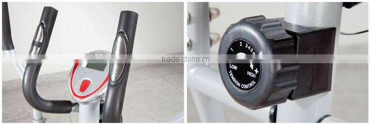 indoor magnetic elliptical bike 6119B with wheels quanzhou