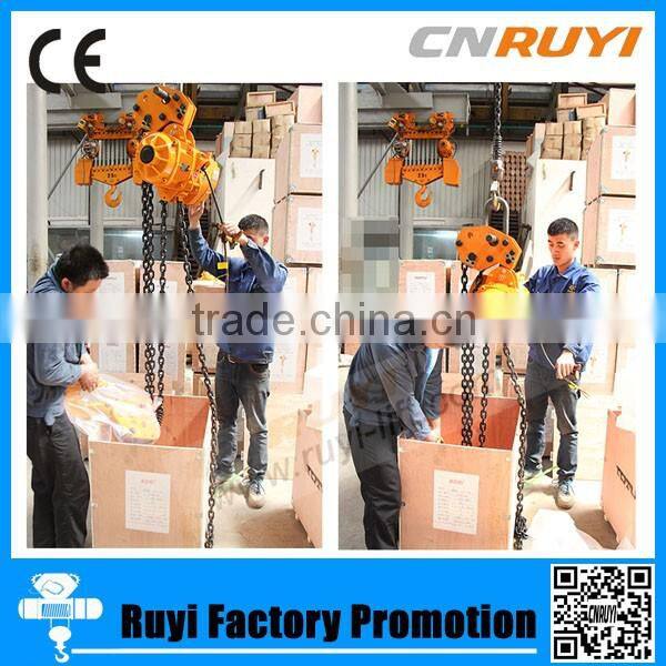 High quality electric wire rope hoist/trolley truck