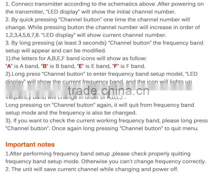 Flysight TX5804 5.8GHz FPV sender