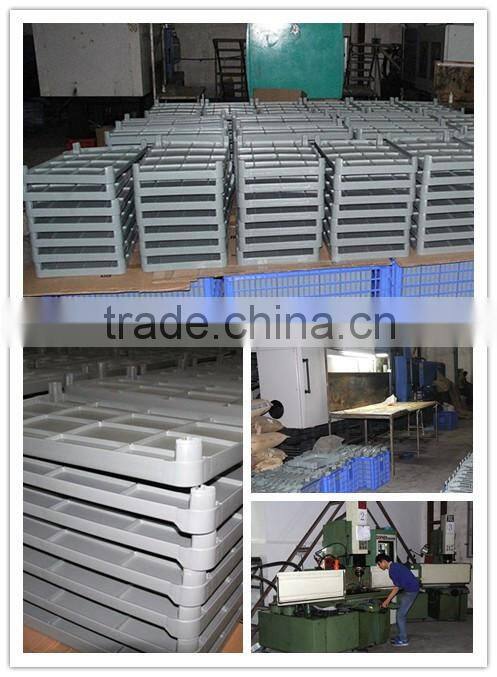 Collapsible Plastic Maid Cleaning Linen Cart with Wheels/Hotel Supplier