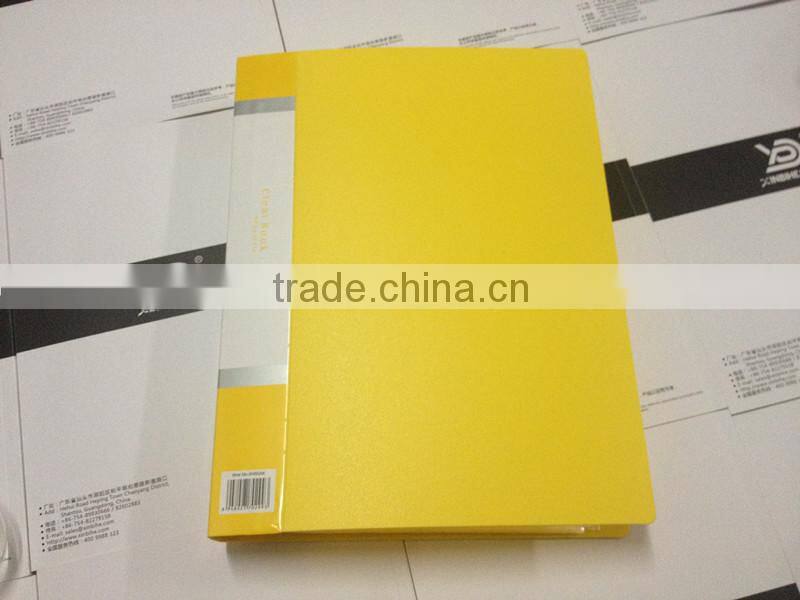 office Colorful clear PP file folder