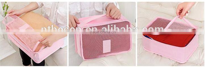 2016 hot sell travelling bag,travel bag in luggage bag, travel organizer bag set 4pcs