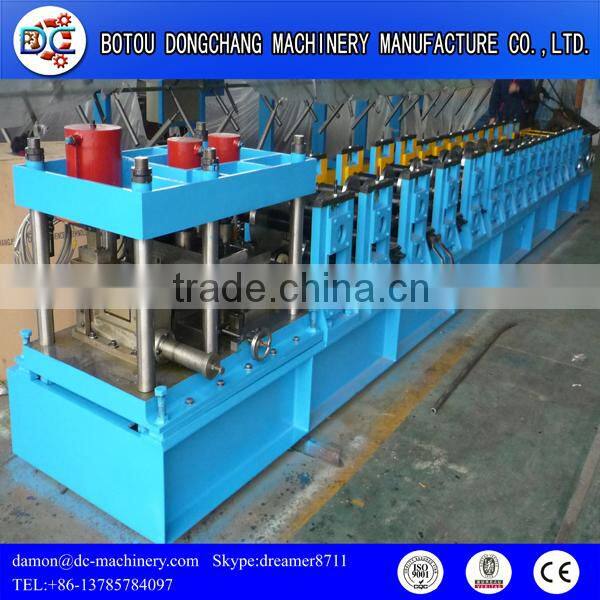 High-efficienyTrapezoidal Roof Tile Metal Making Roll Forming Machine