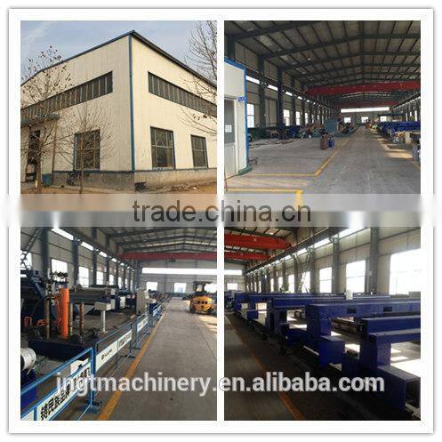 Automatic girth welding machine for irregular shaped tank
