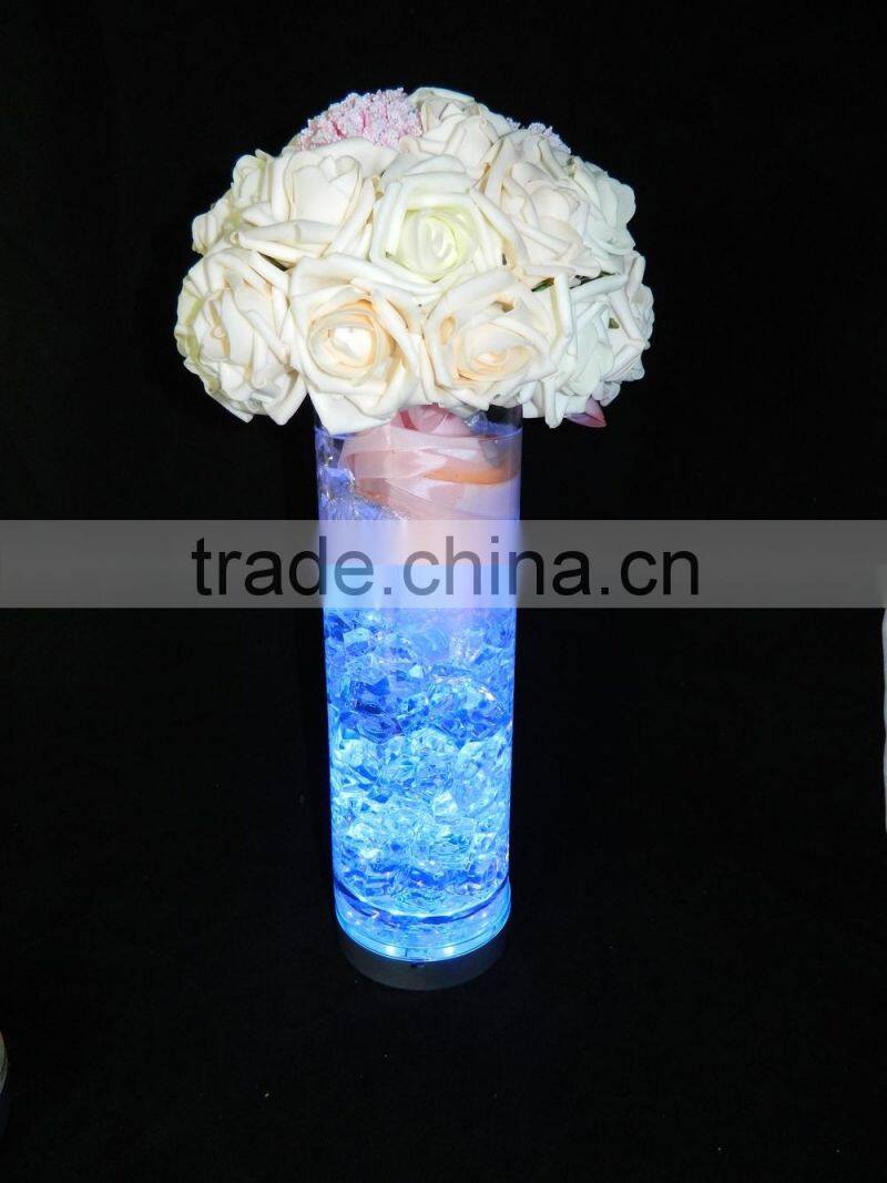 Wholesale art and craft supplies wedding party supplies led bottle glorifier with 9pcs SMD LED