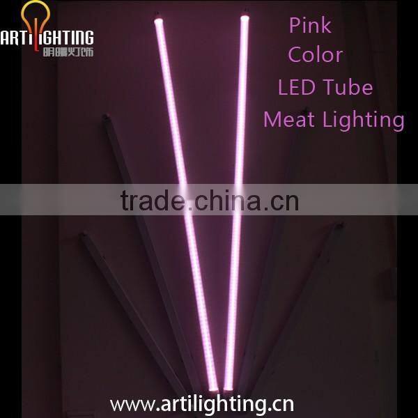 T8 integrated led tube lights 1200mm, 20 watt, cw, ww, t8 pink led tubt8 led tube 8 school light school
