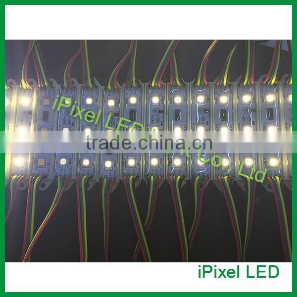 12v ws2801 3leds Pixel 75mm pixel module rectangle shape module