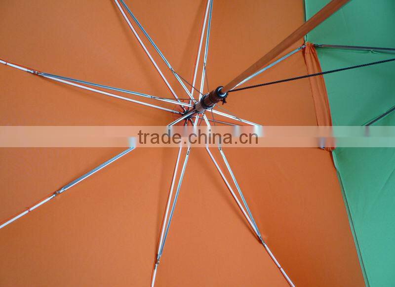 23" straight couple umbrella with different colors