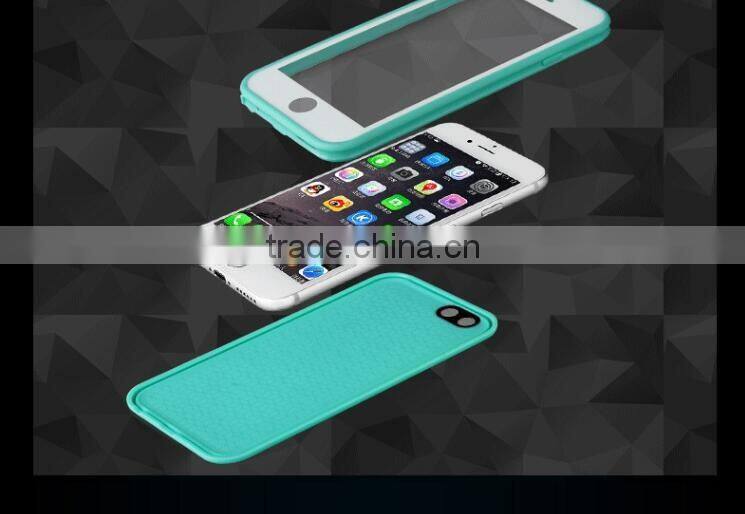2015 Hot Selling Slim TPU Waterproof Cell Phone Cases for iPhone 6 & Plus