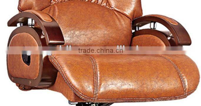 Classic executive leather wooden office chair china supplier AB-312