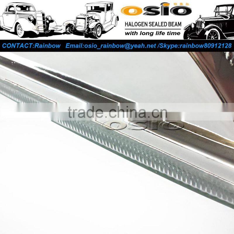 5 Square 12V24V Auto Halogen mirror Semi Sealed Beam Auto Halogen Lamp Install H4 or HID H4 Xenon Bulb