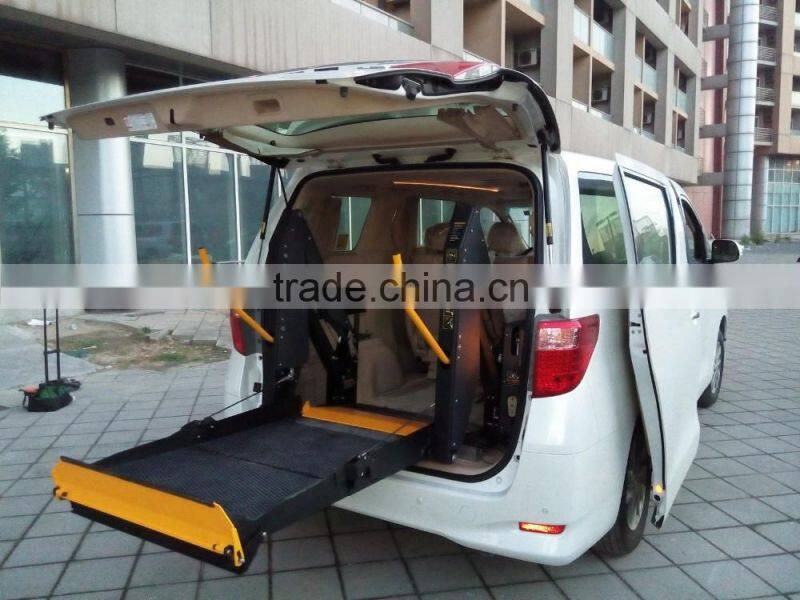 WL-D series hydraulic Wheelchair Lift with CE Certificate for Vehicles like bus and van