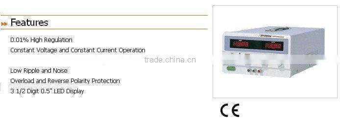single output, 180W, linear DC power supply GPR-1810HD