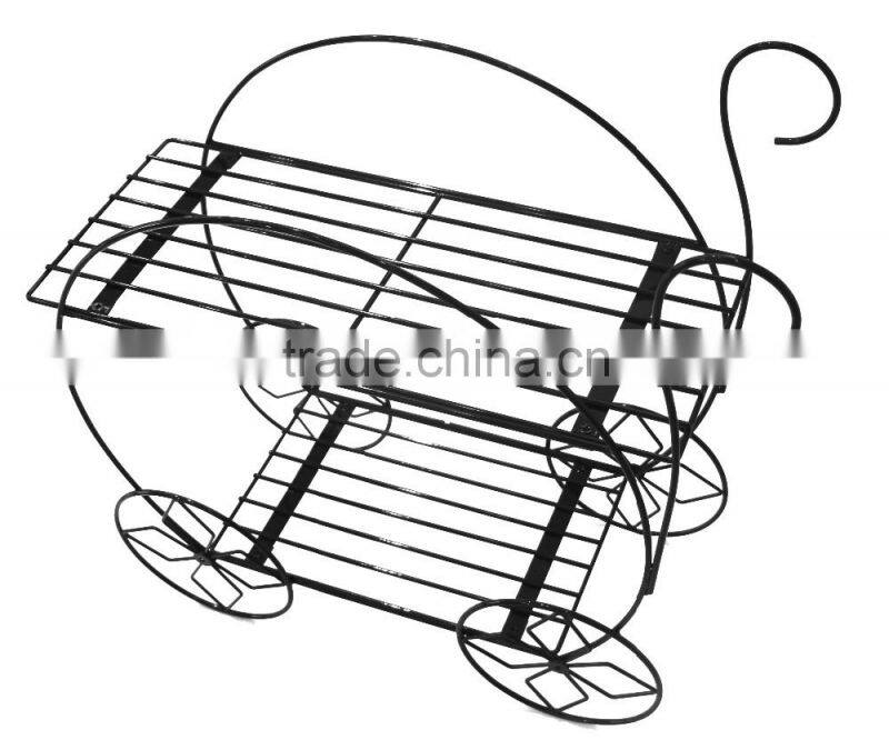Outdoor Garden Metal Decorative Flower Pot Stand,Metal Flower Pot Holder