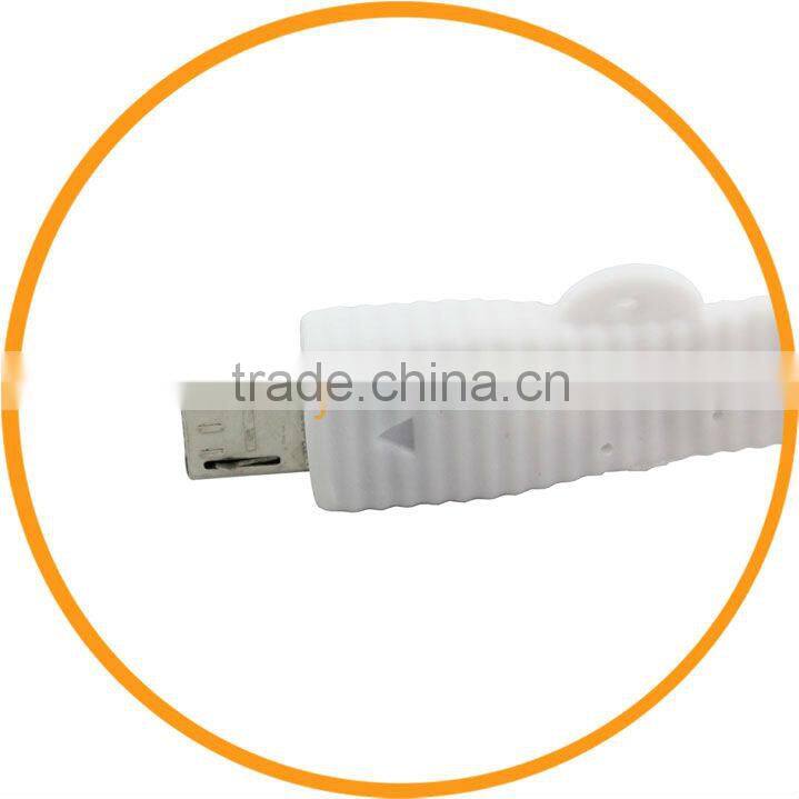 Short Micro USB Data Sync Charging Flat Cable for Samsung S4 S3 S2 from dailyetech