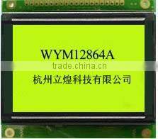 128X64 STN LCD display segment yellow LED backlight