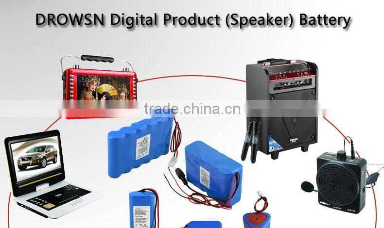 Li Ion Rechargeable 7.4V 8000mAh Lithium ion Battery for Fishing Boat