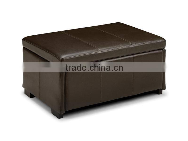 living room modern leather ottoman made in china OT4042