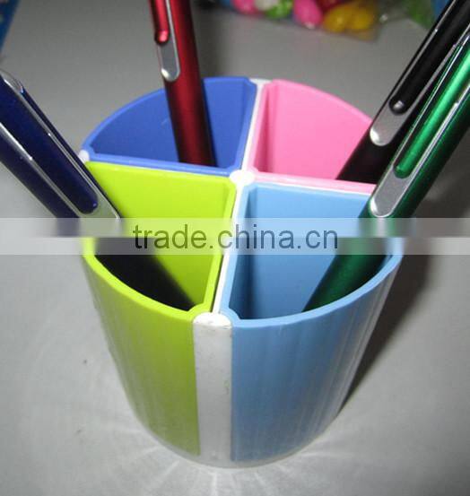 plastic pen stand,student pen holder,detachable pen holder