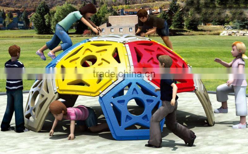Children outdoor climbing playground