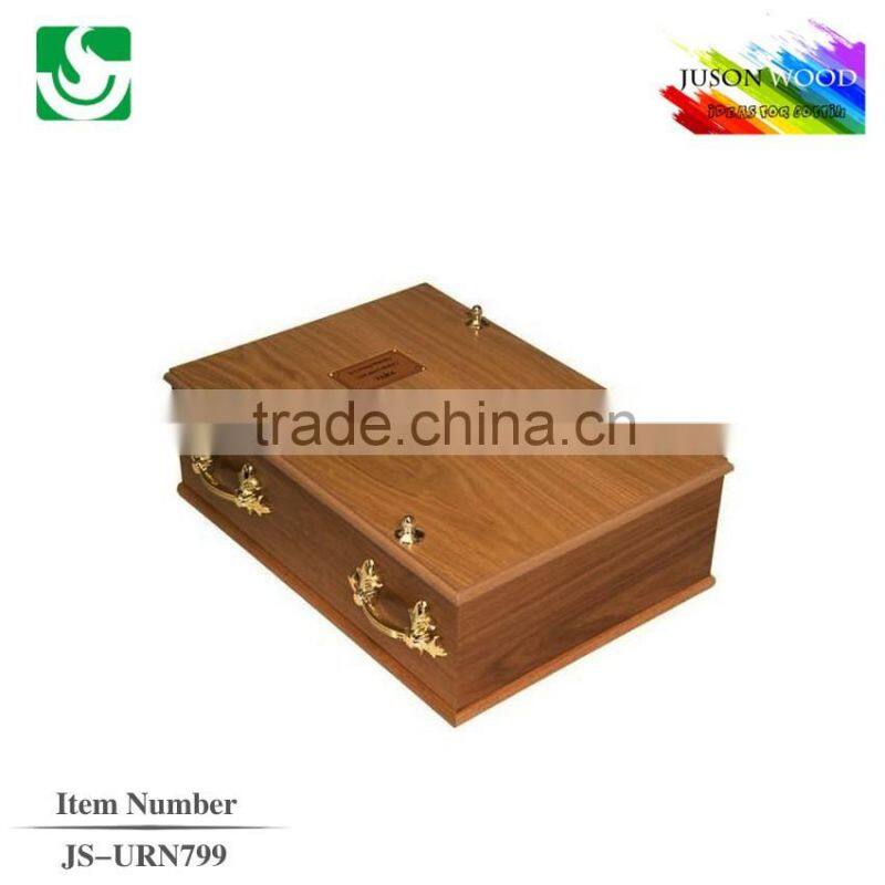 Africa mahogany solid wood High quality wood urns manufacturers