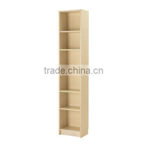 Hot sale simple modern style 4 tiers wooden corner bookcase