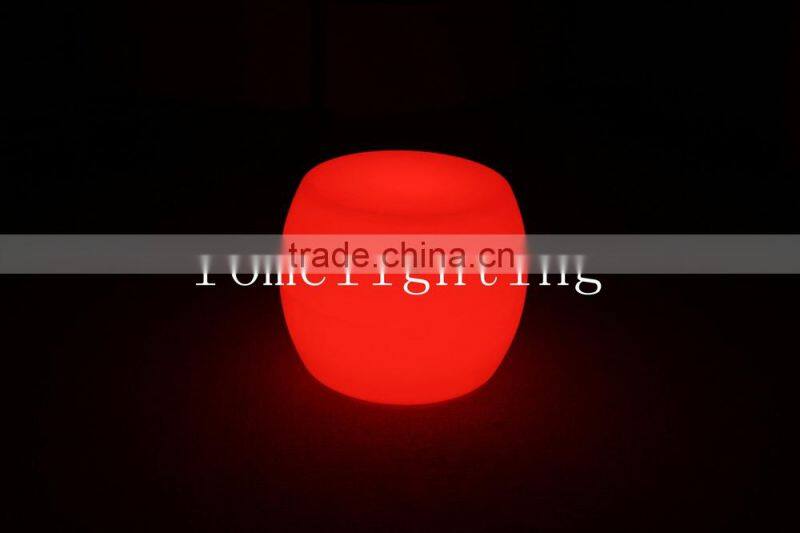 Rome plastic light-emitting led waterproof drum stool