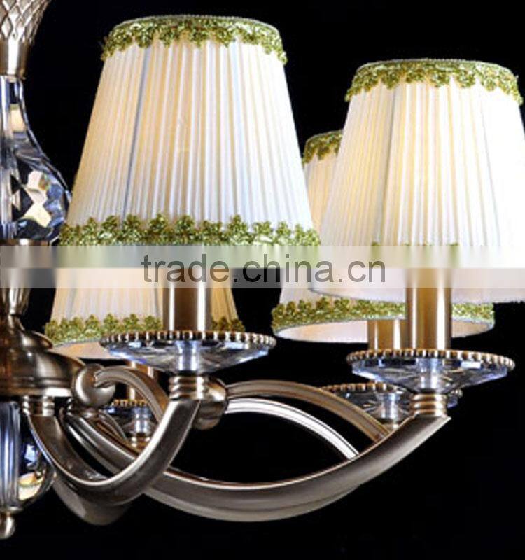 Italy Design fashion glass iron brass chandelier of 8865-8 D800mm * H430mm
