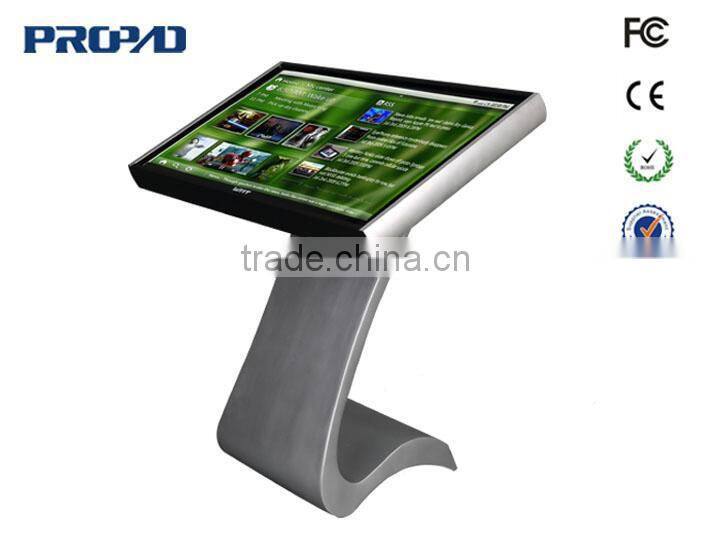 42"47"55'' touch screen kiosk totem lcd display touch screen all in one pc vertical lcd touch kiosk, 2014 new model