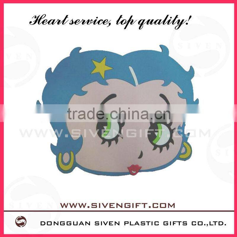 OEM custom 3d fashion pvc shoe decoration