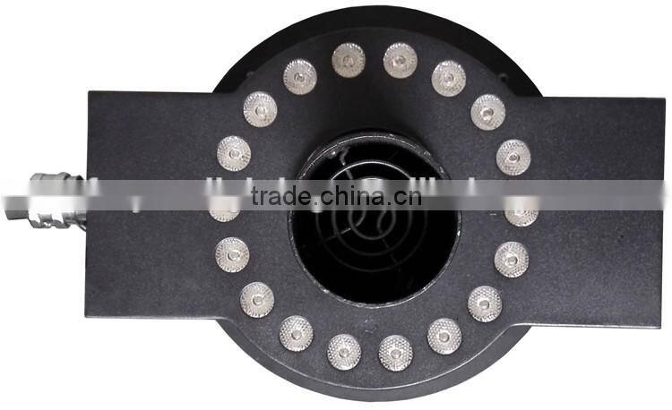 DMX512 Shooting Up 8-10 Meter CO2 Jet Column Machine 3in1 RGB 18x3w CO2 Cannon Smoke Machine 250w LED CO2 Jet Machine