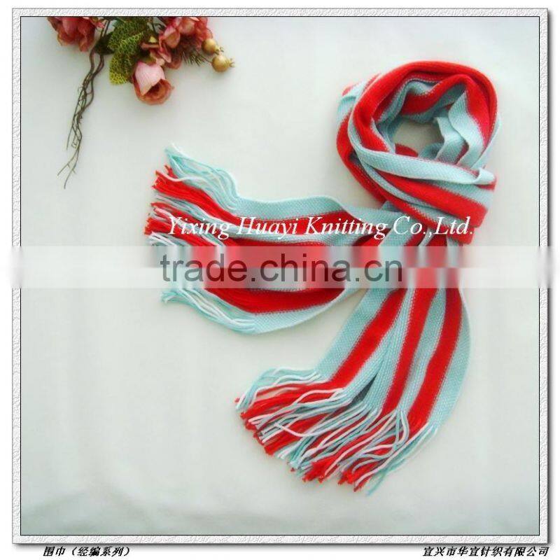 Wholesale high quality warp knitting scarf js345