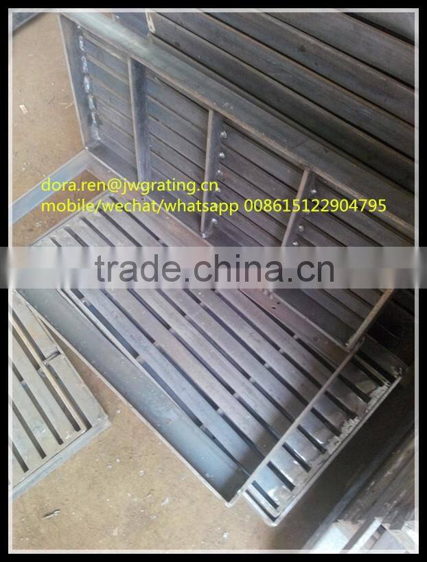 Singpore hot sale high heel galvanized industrial drainage gutters