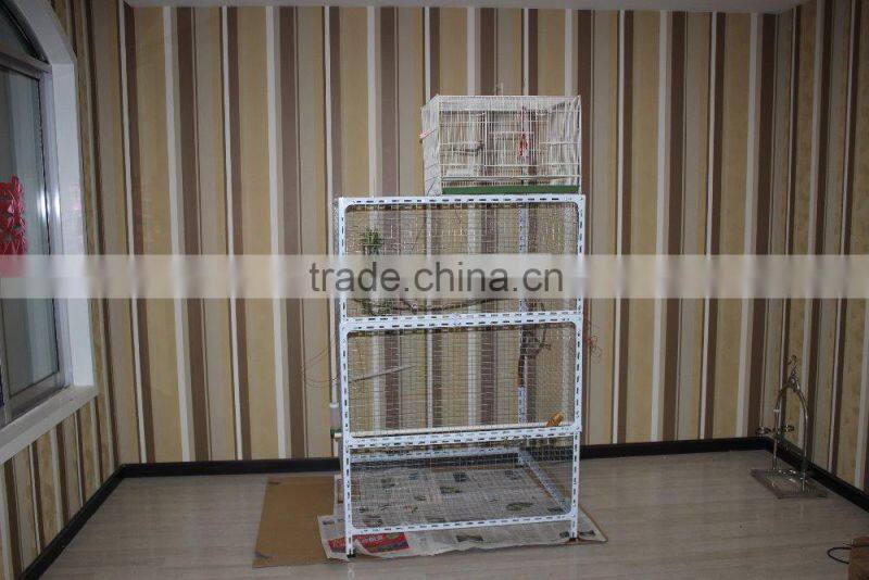 large stainless steel parrot cage for sale