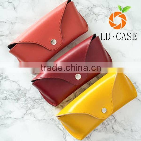 Special sunglasses case Retro glasses box genuine leather / leather eyeglass box case