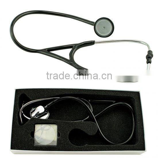 The snake Professional Cardiology Stethoscope Black