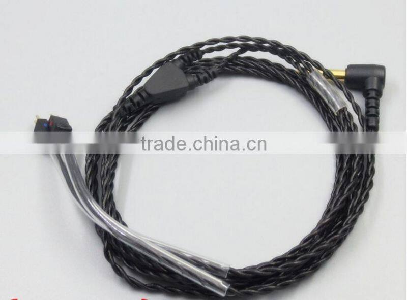 0.78MM Earphone Cable Line Repair For Weston W4r UM3X UM3RC ue11 ue18 JH13 JH16 ES3