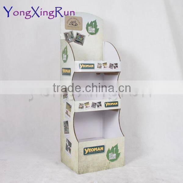 cardboard floor display