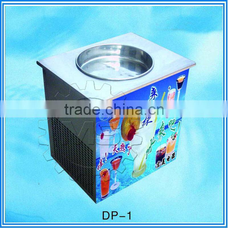 High output fried ice cream machine manufacture/frying ice cream machine